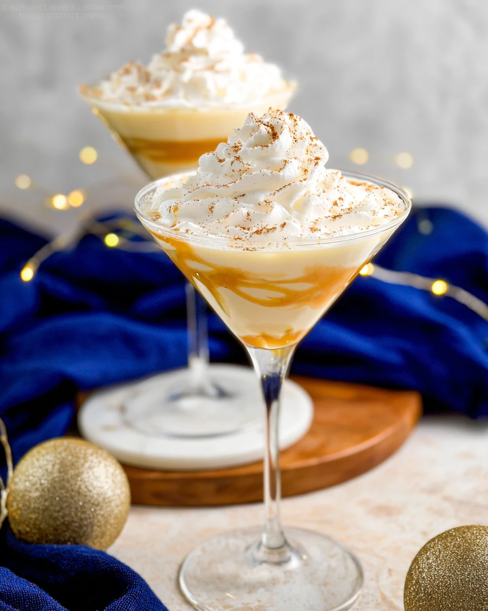 Eggnog Martini