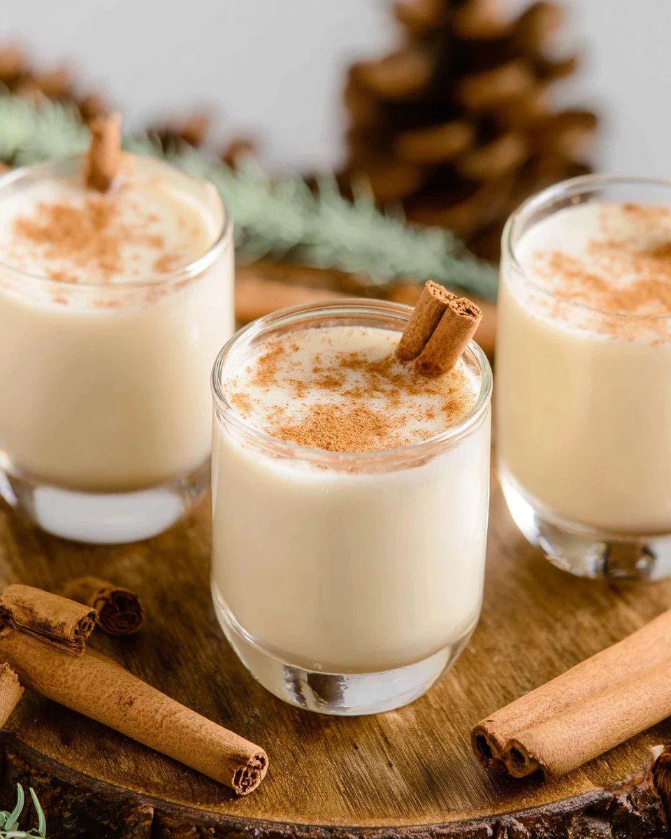 Eggnog Shots