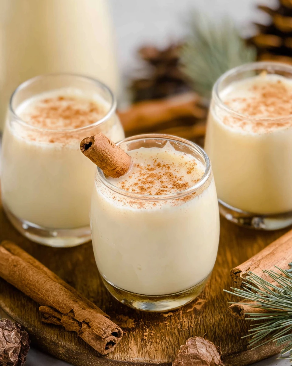 Eggnog Shots