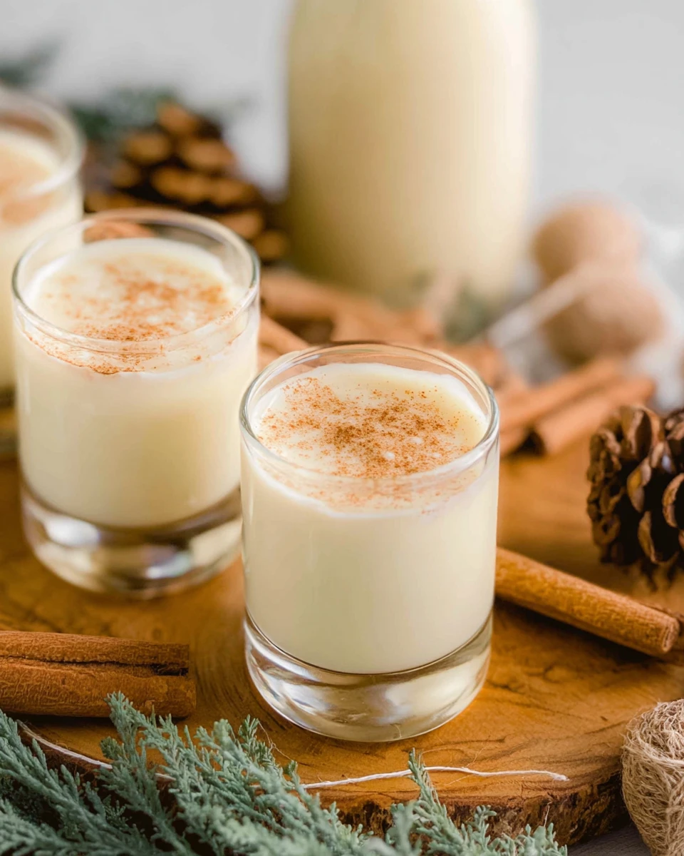 Eggnog Shots