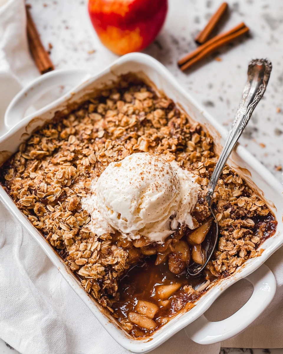 Healthy Apple Crisp