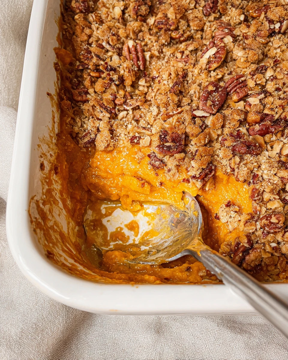 Healthy Sweet Potato Casserole
