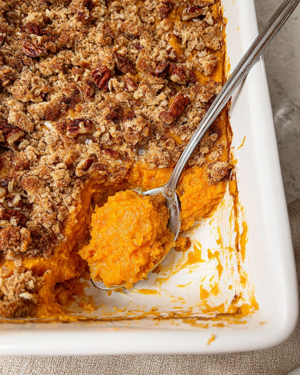 Healthy Sweet Potato Casserole