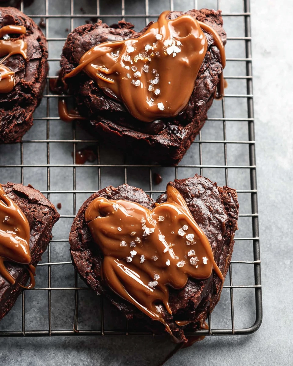 Heart Shaped Brownies