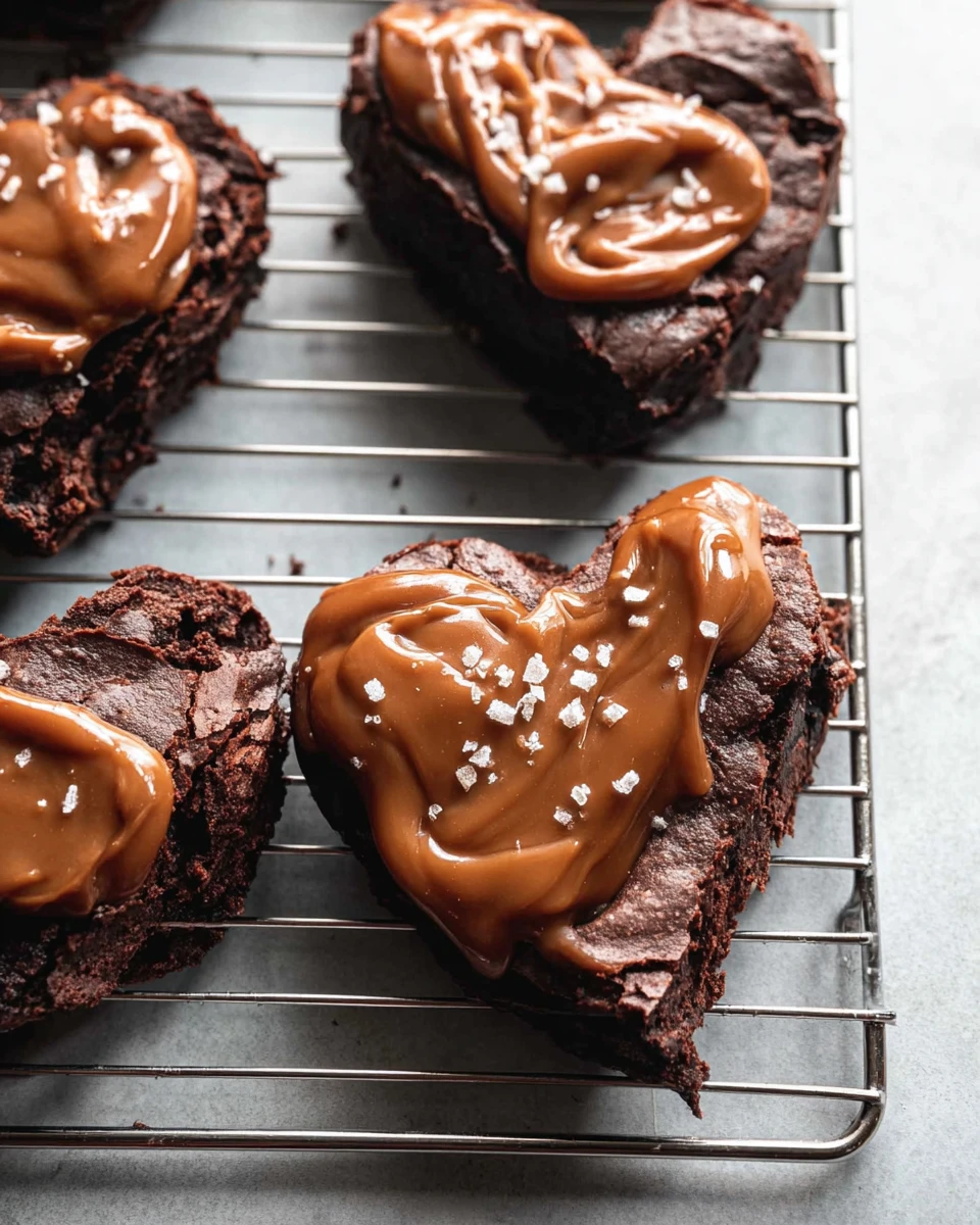 Heart Shaped Brownies