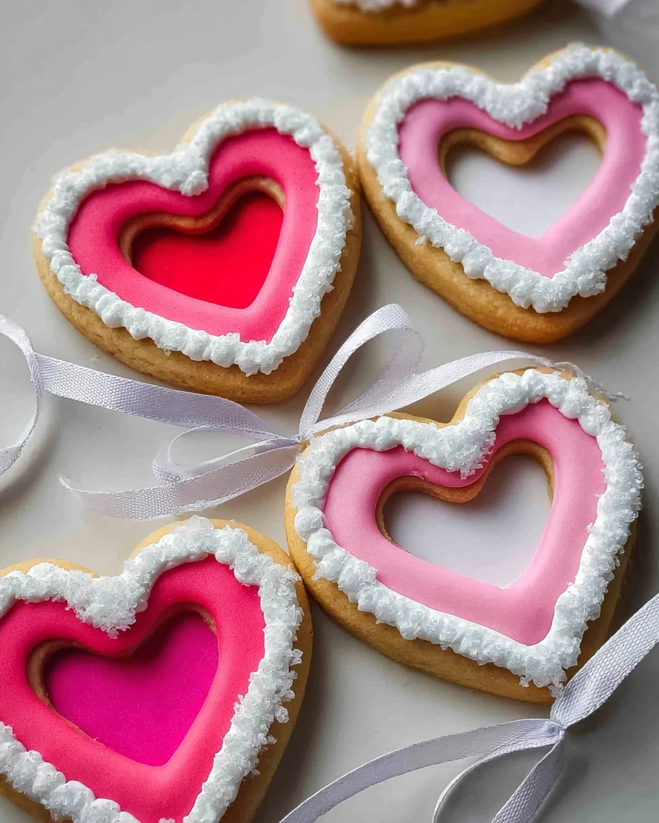 Heart Sugar Cookies with Fondant