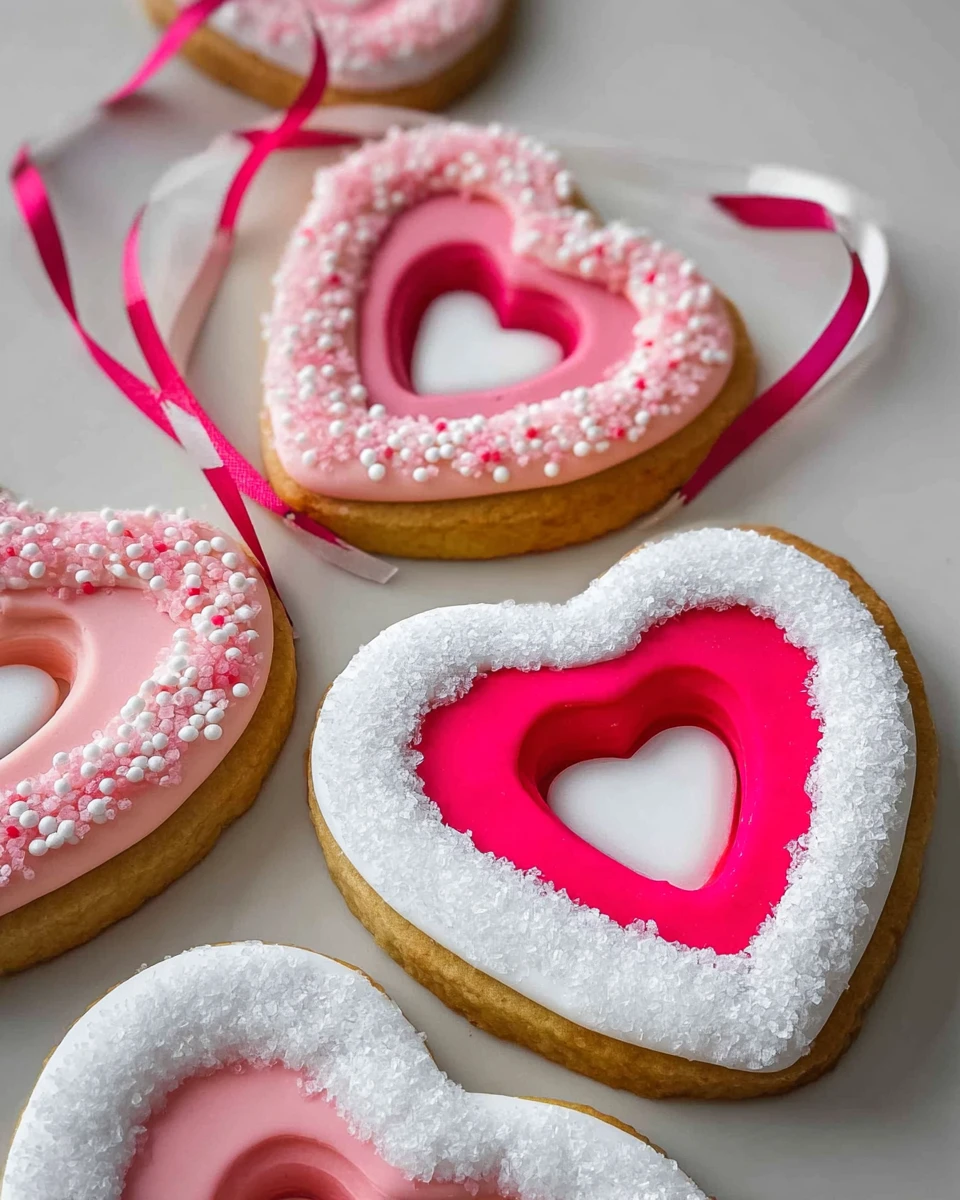 Heart Sugar Cookies with Fondant