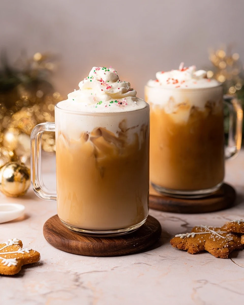 Iced Sugar Cookie Latte (Starbucks Copycat)
