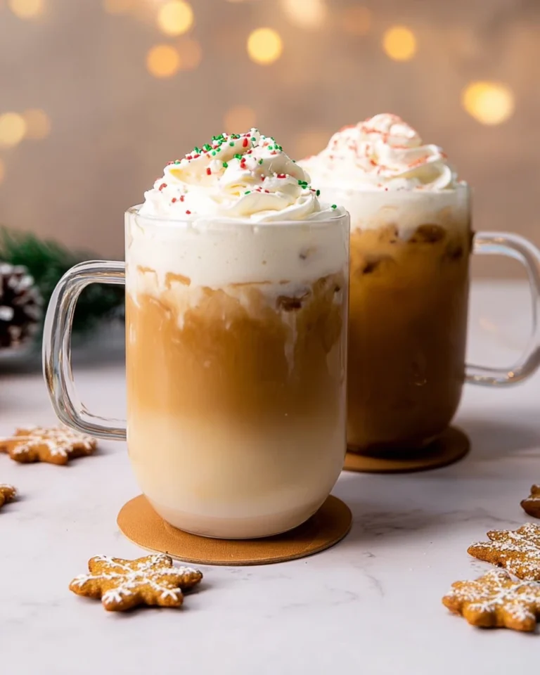 Iced Sugar Cookie Latte (Starbucks Copycat)