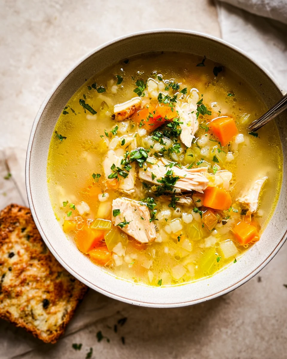 Leftover Turkey Soup