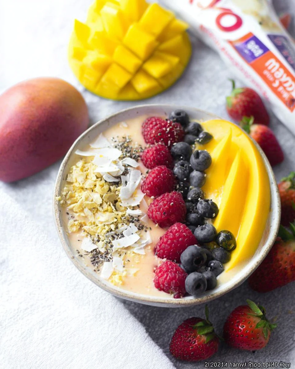 Mango Tango Smoothie Bowl