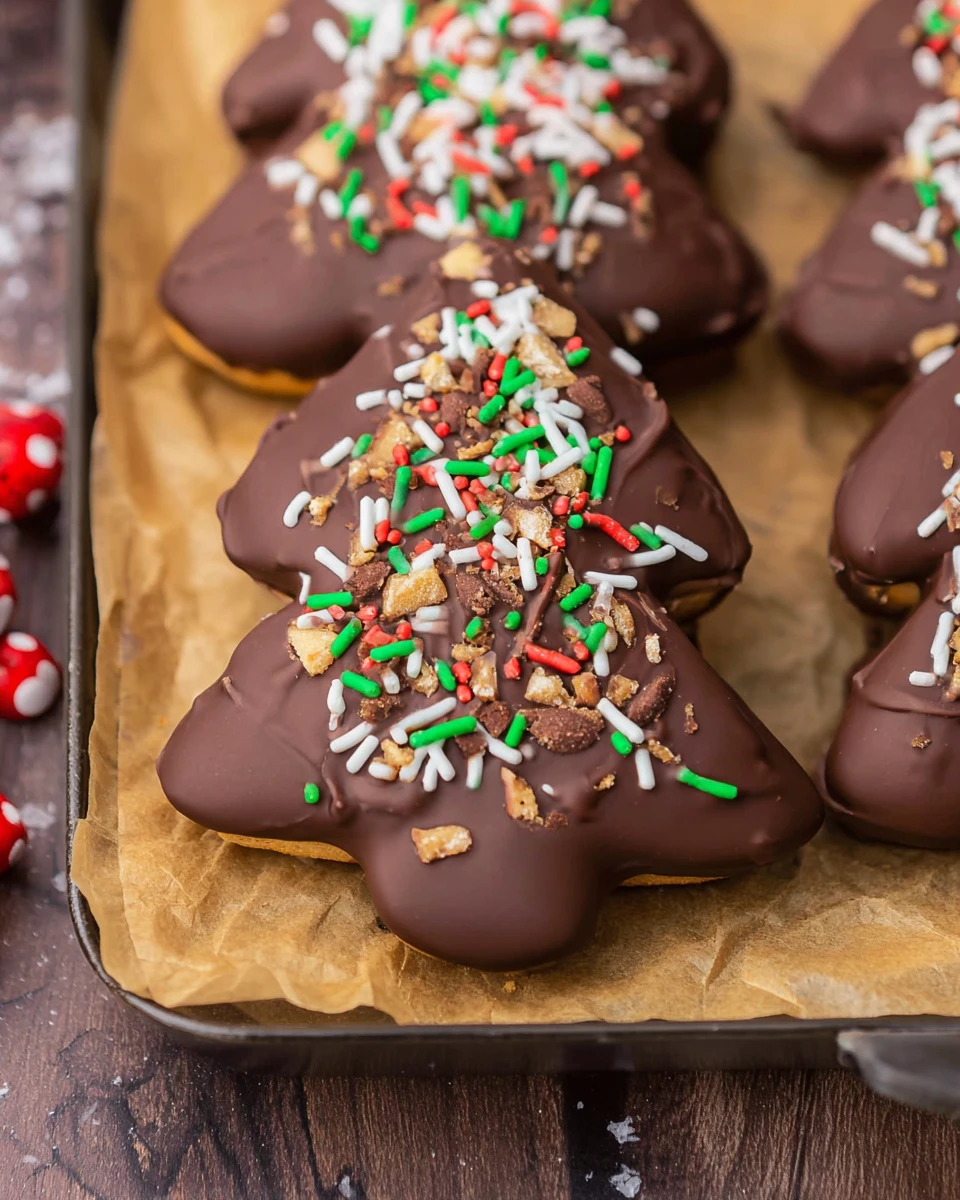 Millionaire Shortbread Christmas Trees