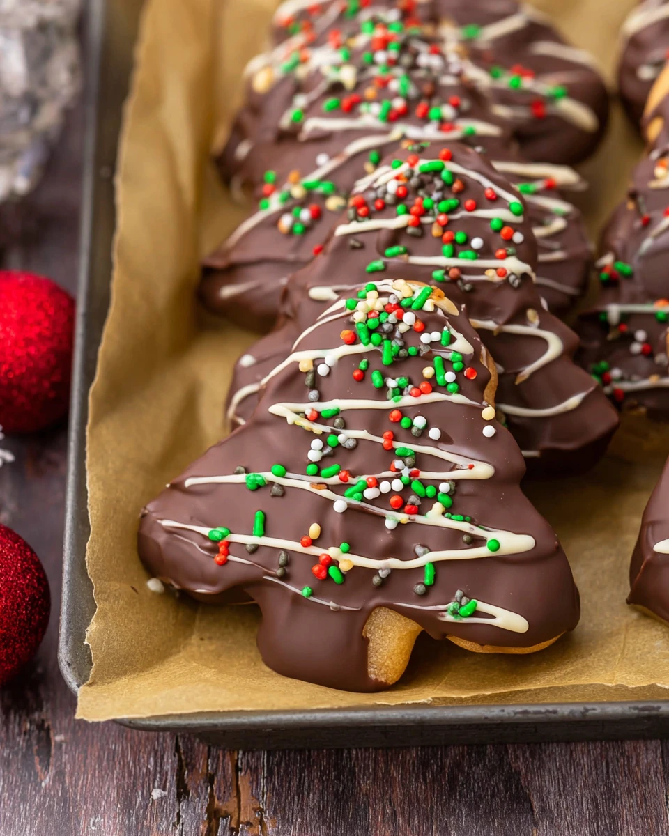 Millionaire Shortbread Christmas Trees