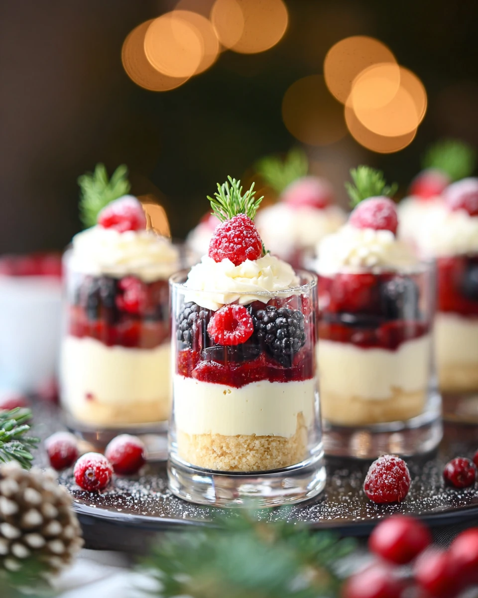 Mini Christmas Trifles