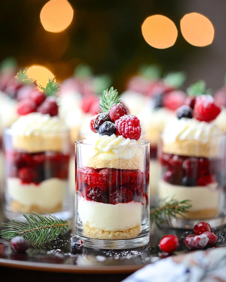 Mini Christmas Trifles