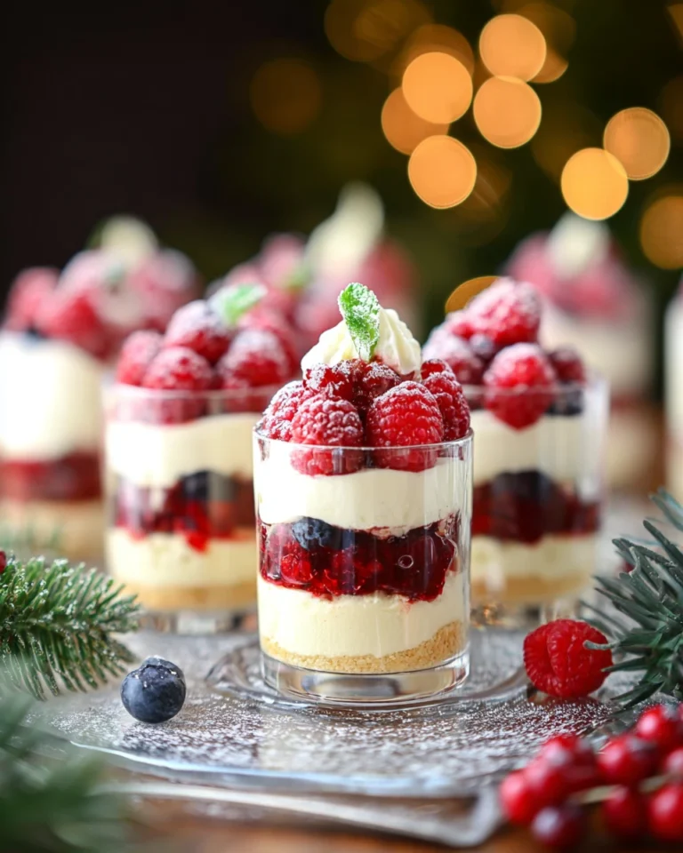 Mini Christmas Trifles
