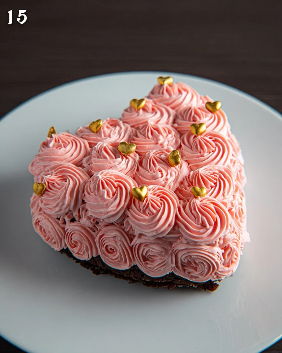 Mini Heart Shaped Cakes