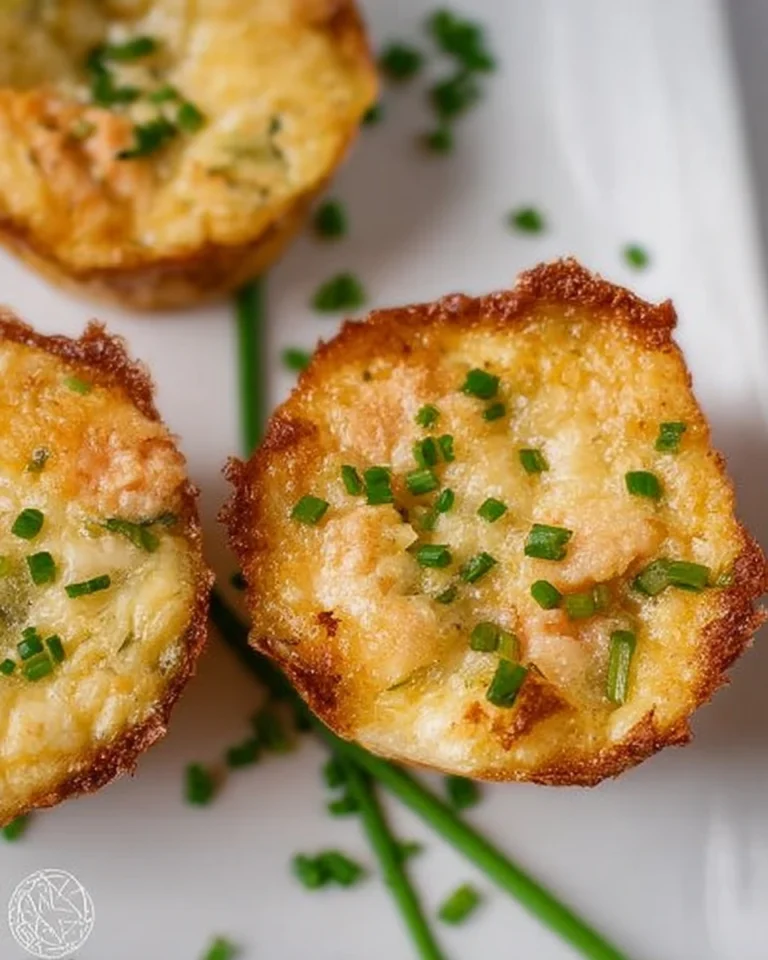 Mini Salmon Asparagus Frittatas