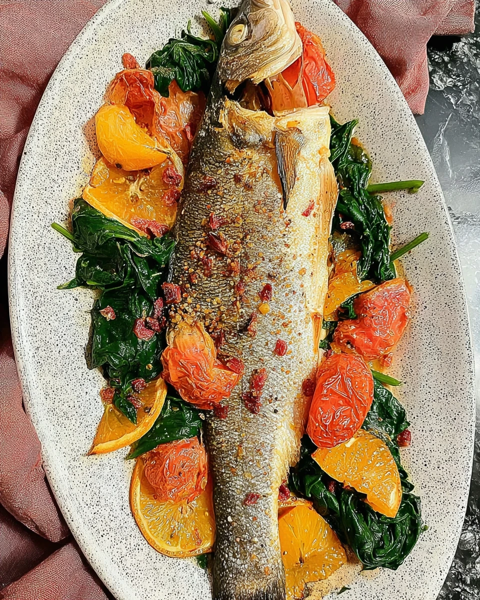 Oven-Roasted Branzino