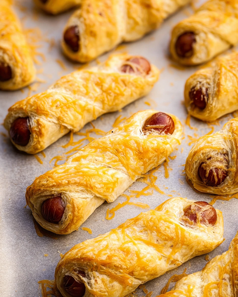 Puff Pastry Hot Dogs