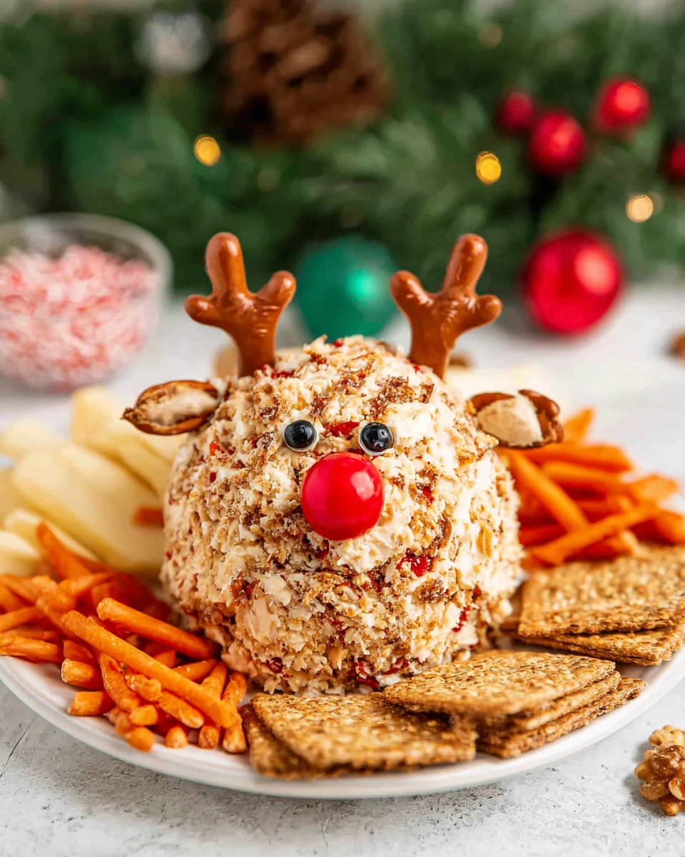 Reindeer Cheese Ball