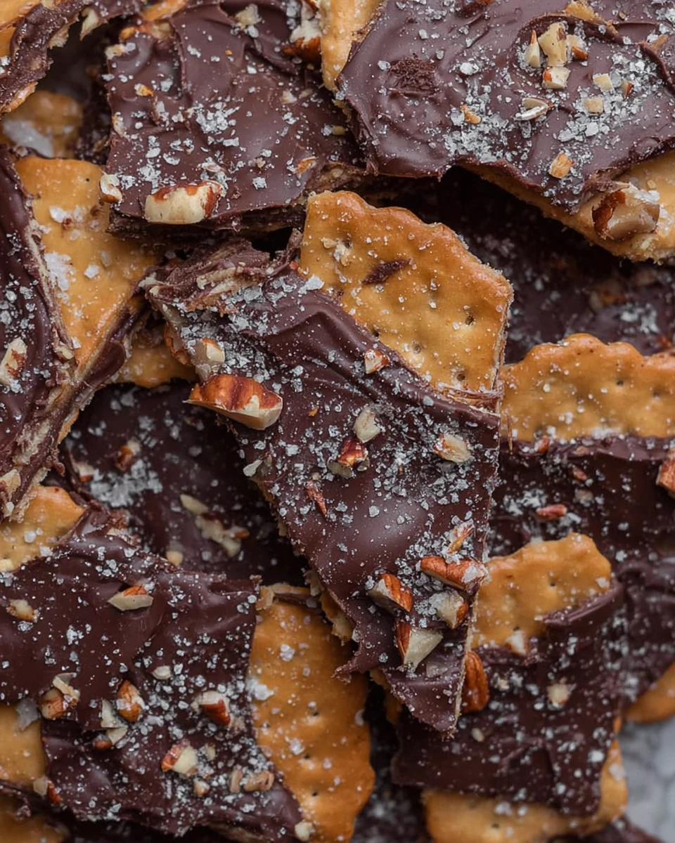 Ritz Cracker Toffee Christmas Crack