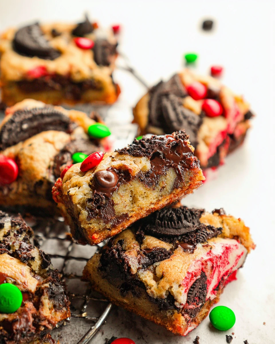 Santa’s Cookie Bars