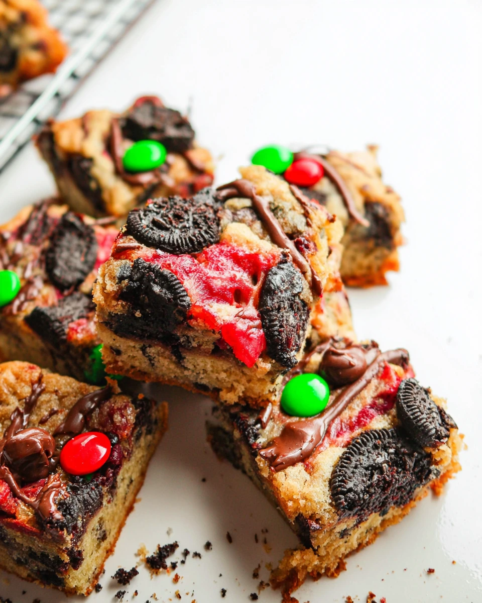 Santa’s Cookie Bars