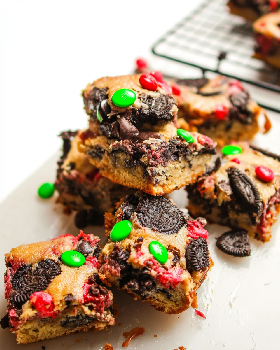 Santa’s Cookie Bars
