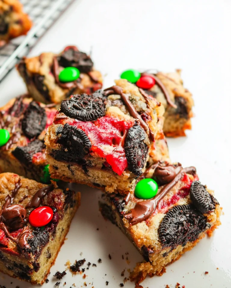 Santa’s Cookie Bars