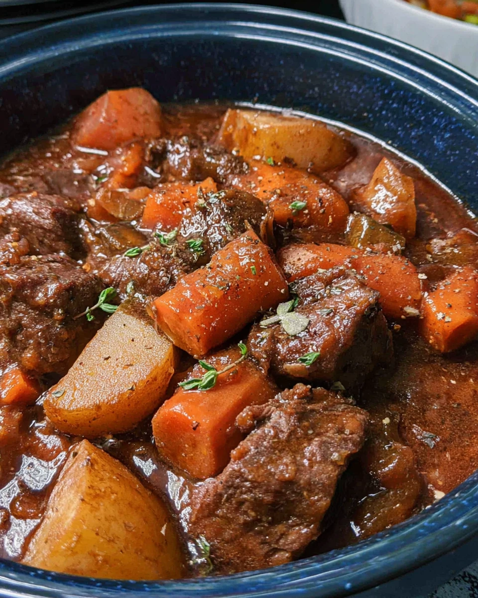 Slow Cooker Beef Stew