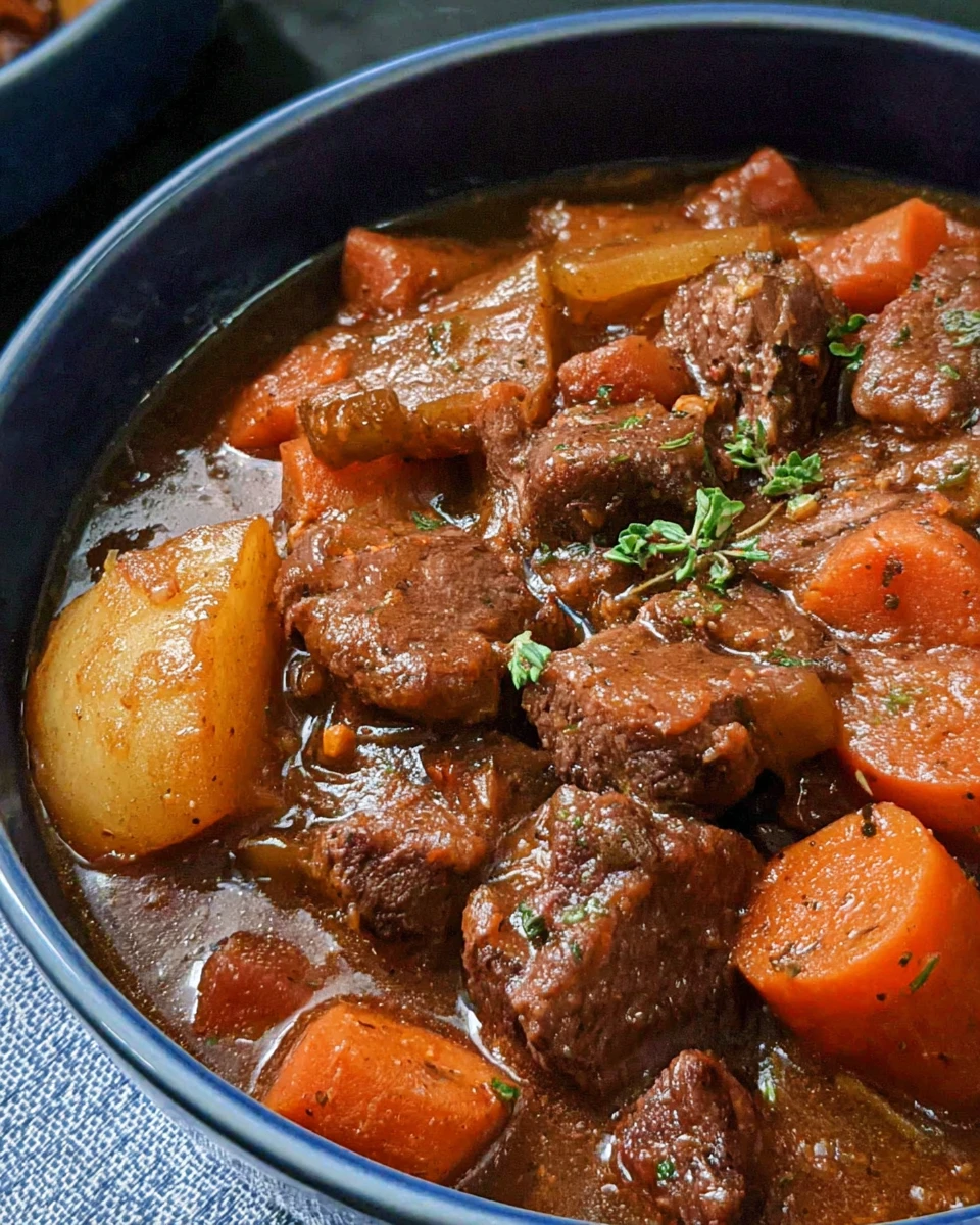 Slow Cooker Beef Stew