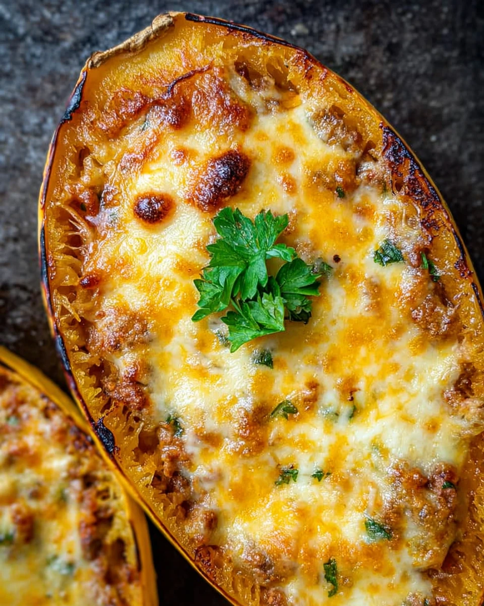 Spaghetti Squash Boats