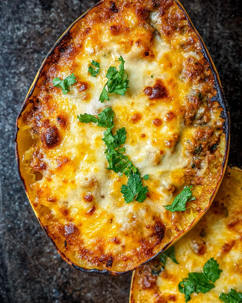 Spaghetti Squash Boats