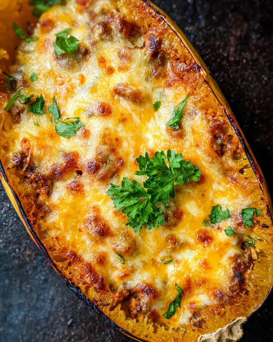 Spaghetti Squash Boats