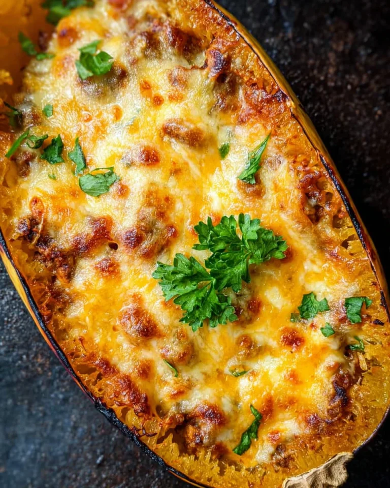 Spaghetti Squash Boats