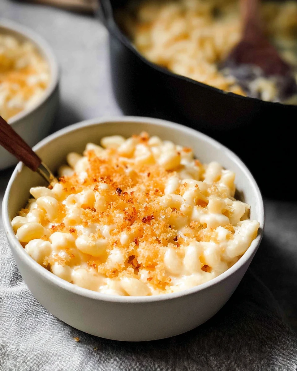 Stovetop Mac and Cheese with White Cheddar