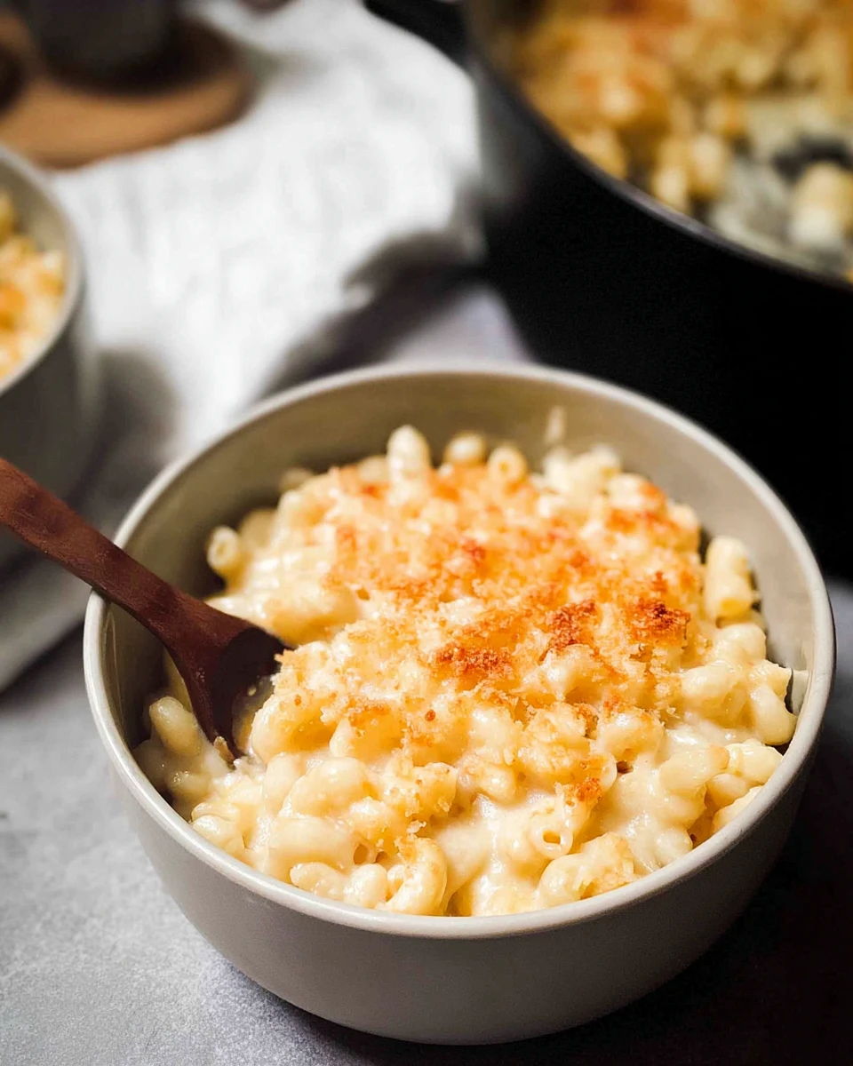 Stovetop Mac and Cheese with White Cheddar