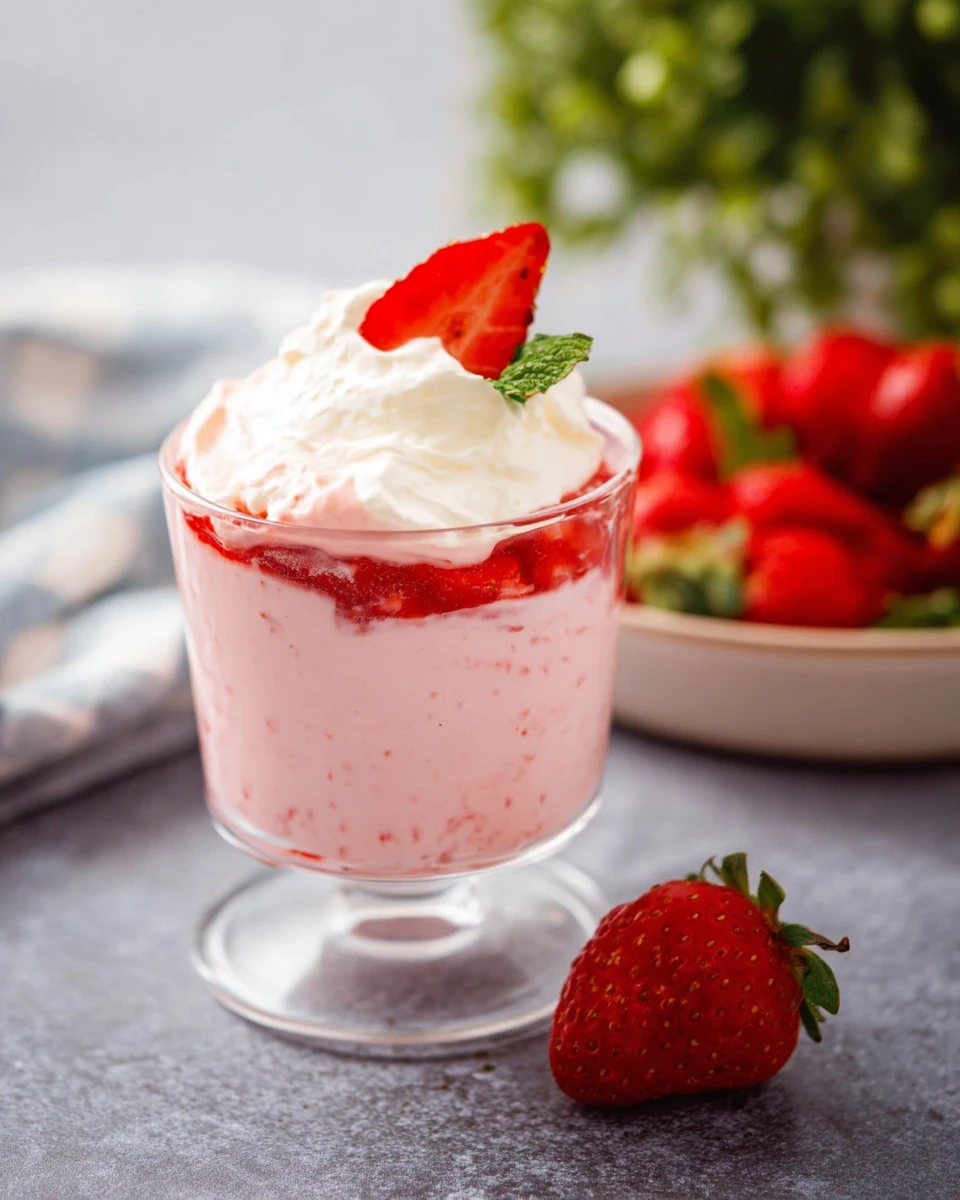 Strawberry Mousse