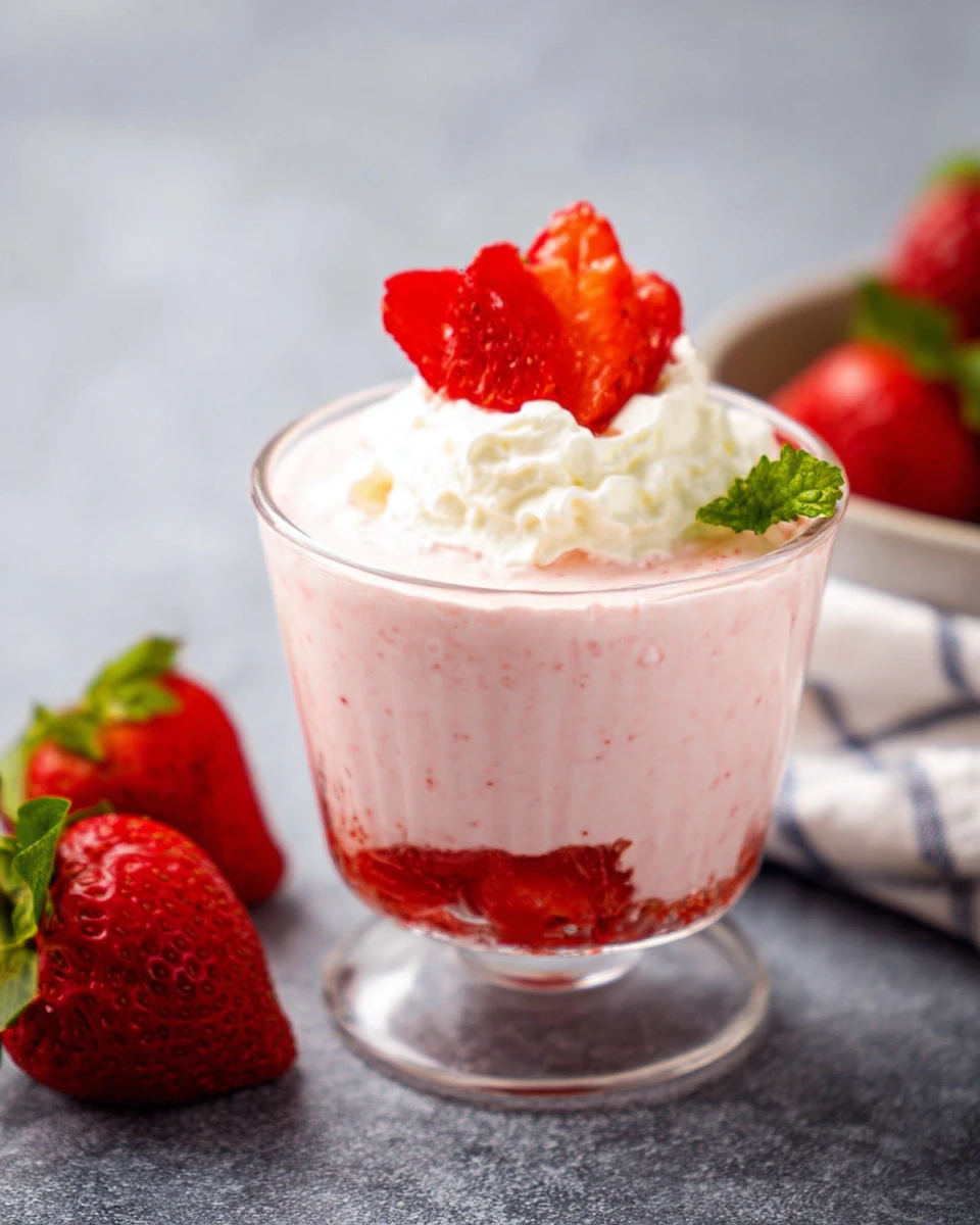 Strawberry Mousse