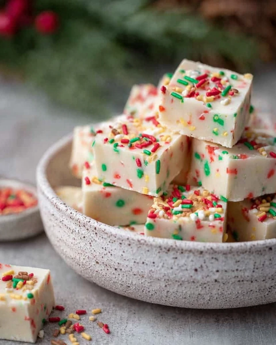 Sugar Cookie Fudge For Christmas