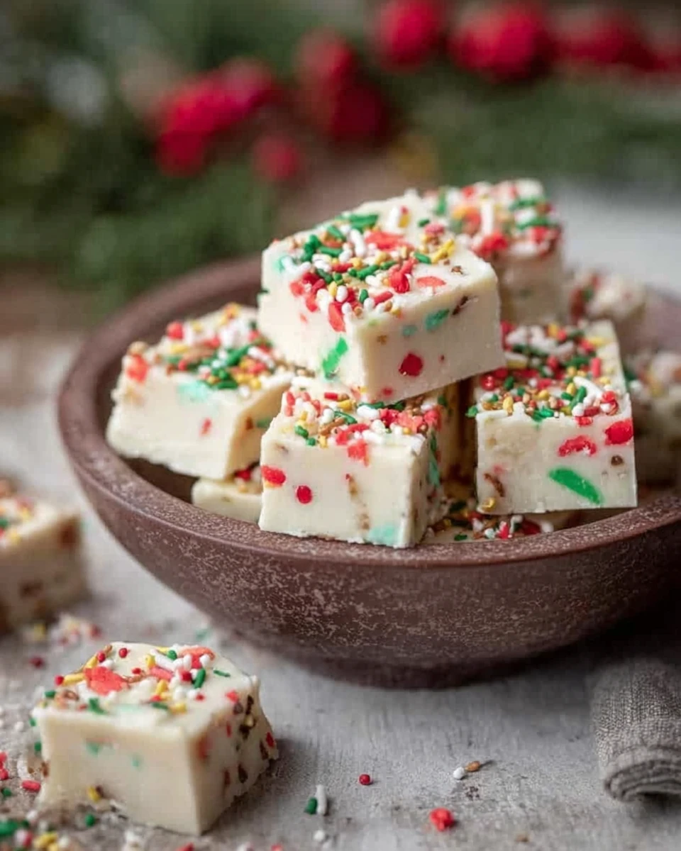 Sugar Cookie Fudge For Christmas