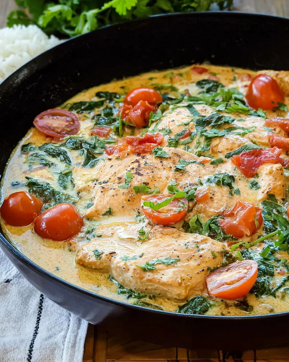 Tuscan Salmon with White Rice