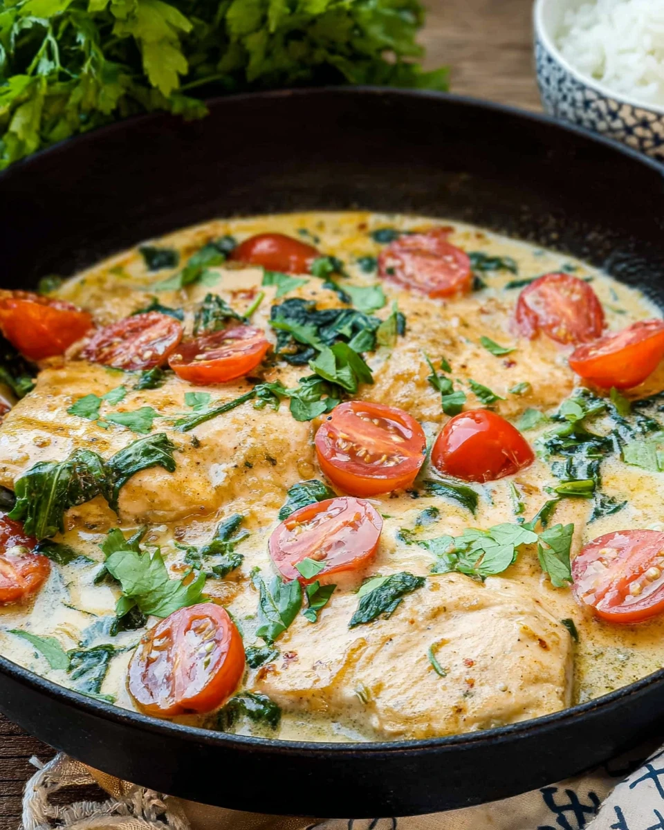 Tuscan Salmon with White Rice