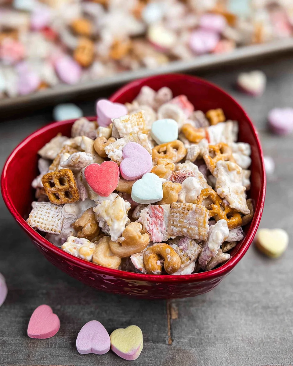 Valentine Chex Mix