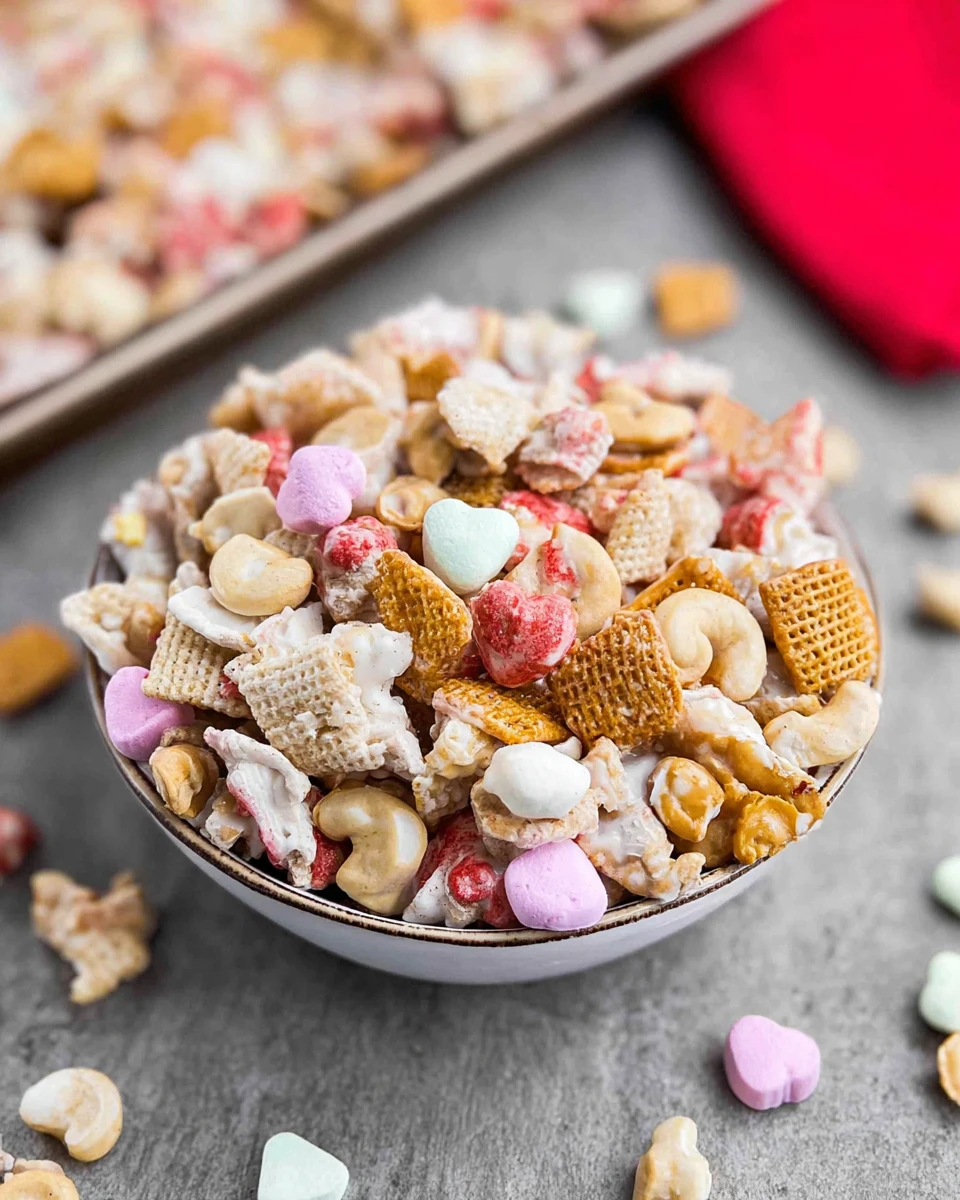 Valentine Chex Mix