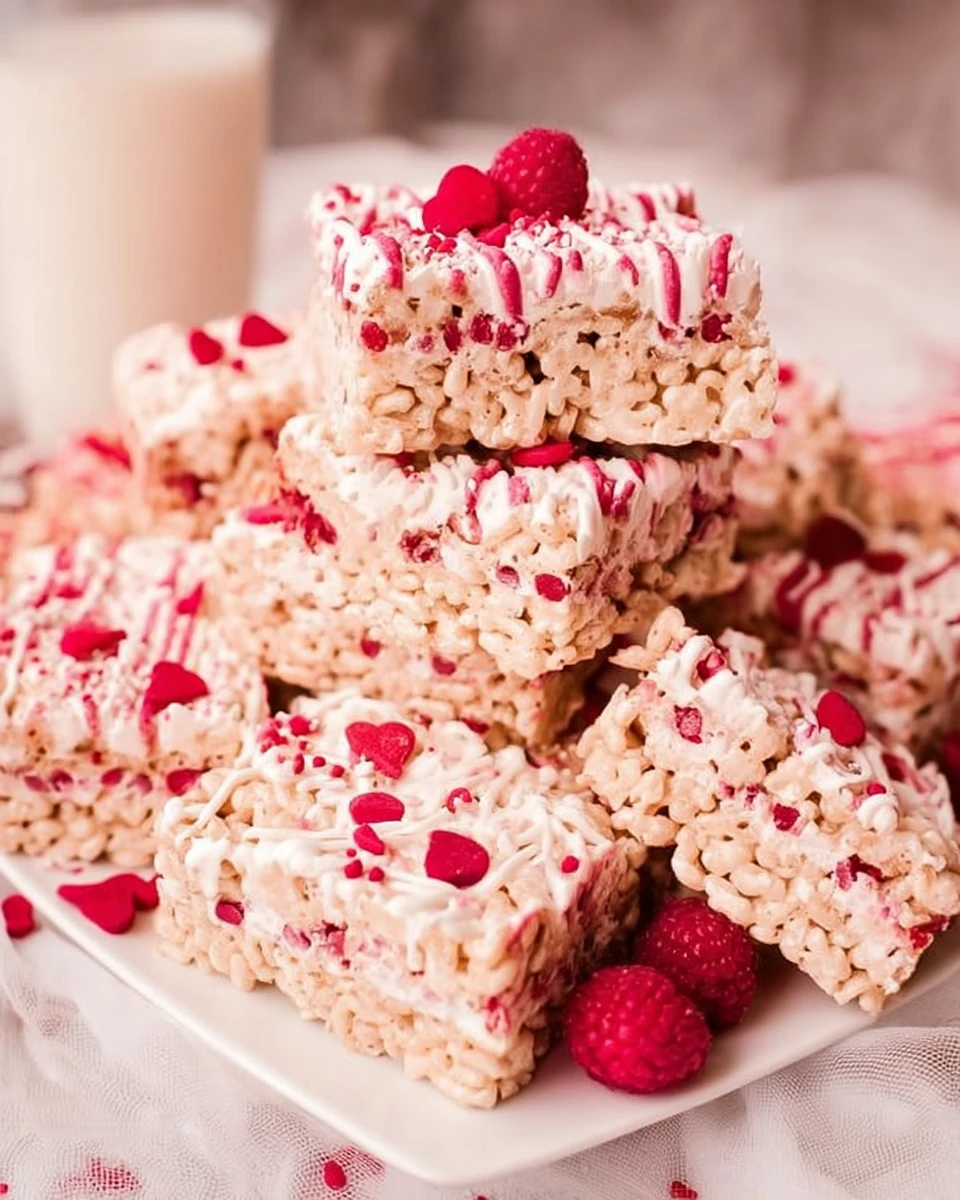 Valentine Rice Krispie Treats