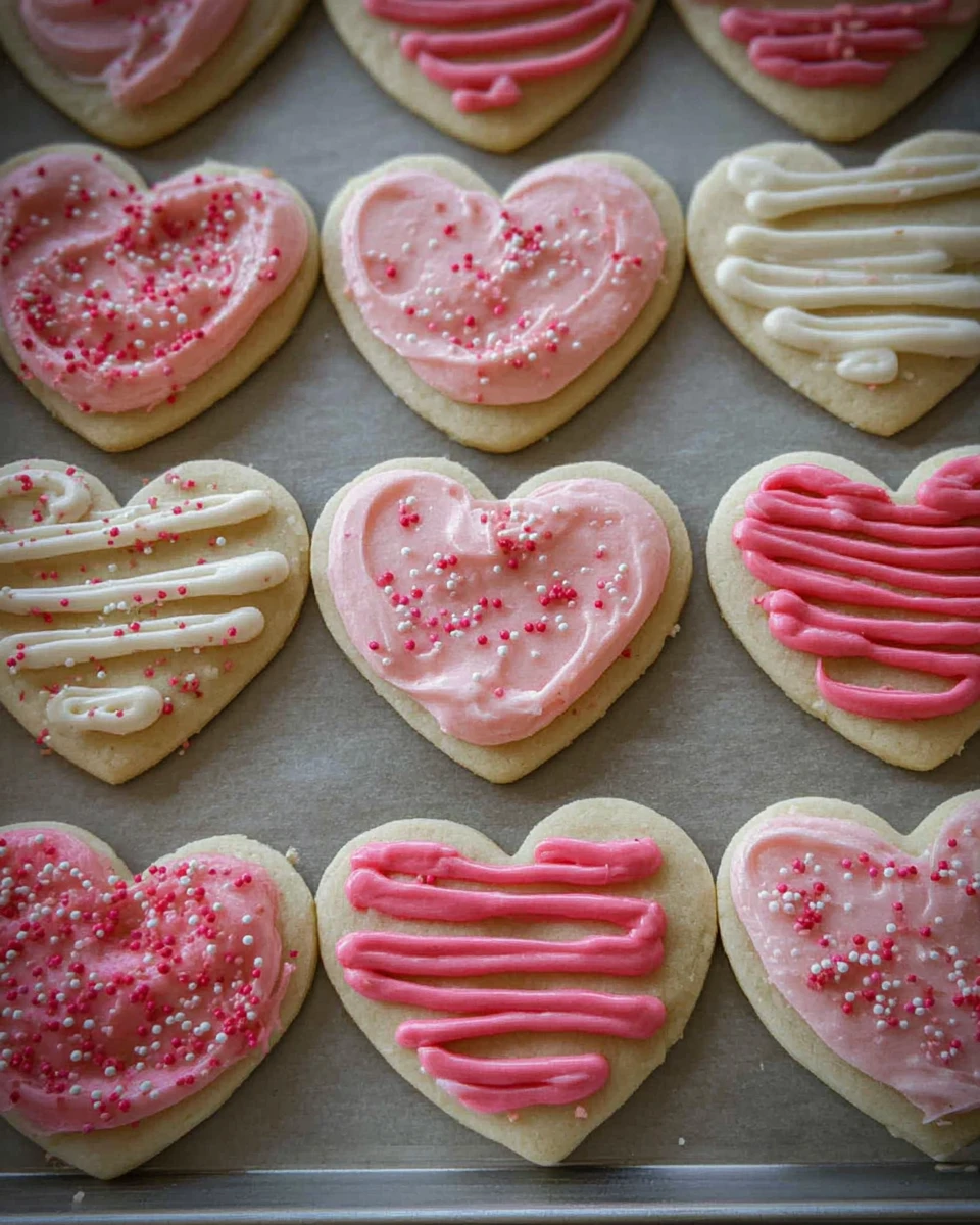 Valentine Sugar Cookies