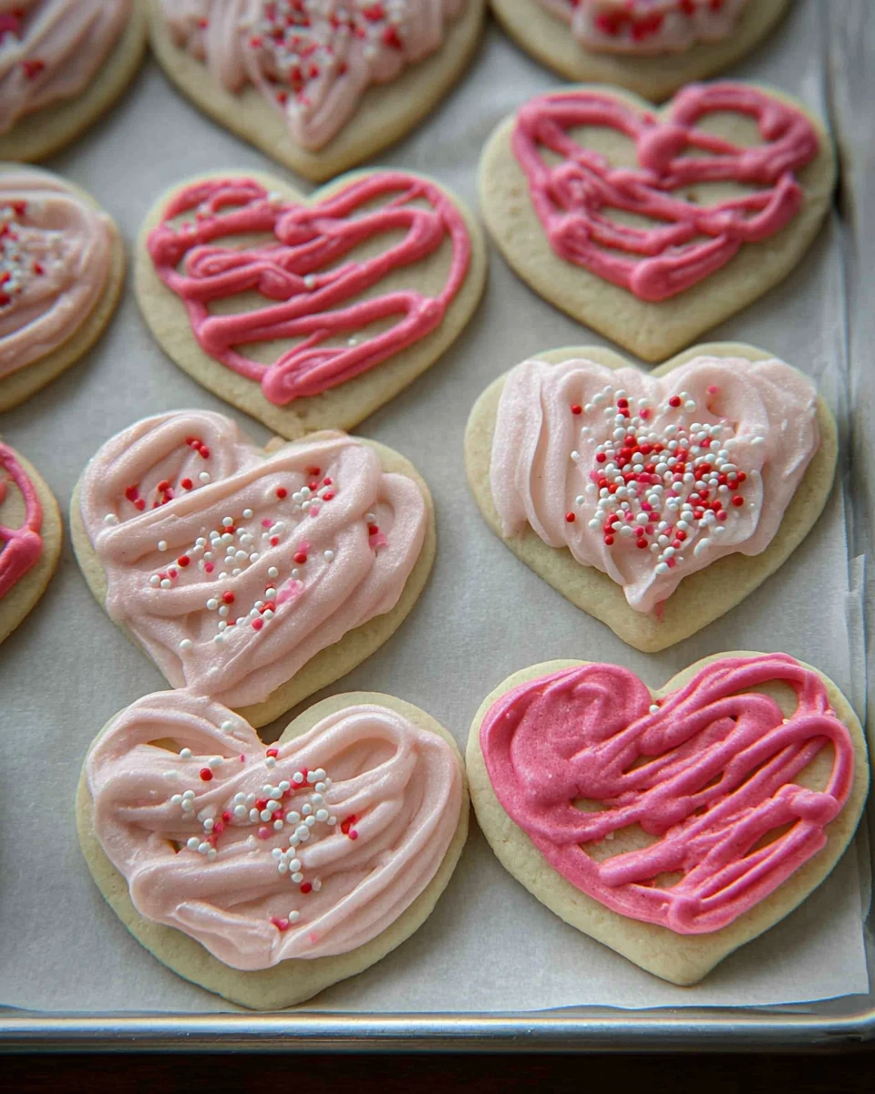 Valentine Sugar Cookies