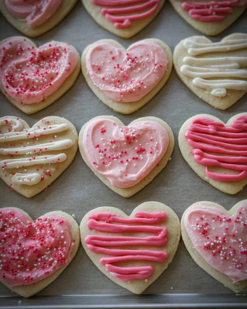 Valentine Sugar Cookies
